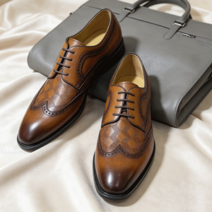 <span class=keywords><strong>Scarpe</strong></span> Eleganti in Pelle <span class=keywords><strong>da</strong></span> Uomo con Lacci, Comode e Leggere, Fatte a Mano in Vera Pelle, <span class=keywords><strong>Scarpe</strong></span> di Lusso per Affari - Product Image 2