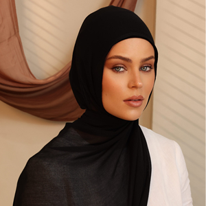 2025 léger doux respirant Modal tissé traditionnel couleur bloquant Hijab multifonction pour les femmes musulmanes 180x70cm - Product Image 3