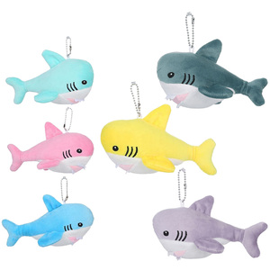Porte-clés en peluche animaux marins (<span class=keywords><strong>requin</strong></span>, tortue) mignons et personnalisés, vente en gros à prix abordable pour machines à griffes - Product Image 4