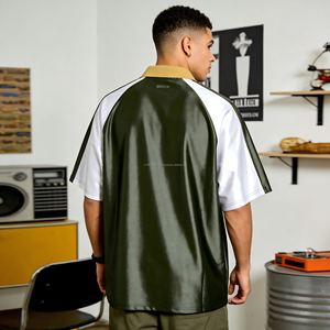 Camiseta de Fútbol de Tela Brillante de Alta Calidad al por Mayor ODM, Nombre y Número del Equipo Personalizados, Camiseta de Fútbol, Ropa Deportiva Informal, Uniforme - Product Image 2