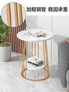 Moderno di lusso in stile nordico angolo <span class=keywords><strong>tavolino</strong></span> da caffè creativo portaoggetti semplice <span class=keywords><strong>tavolino</strong></span> per soggiorno balcone salone mobili - Product Image 3