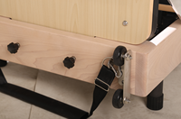 Reparasi renovasi lipat kayu Maple perlengkapan Pilates lipat pengaturan ringan langsung dari pabrik