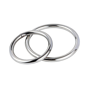 Anneau de levage rond en acier inoxydable, type tubulaire, anneau de levage industriel, anneau en O solide, anneau de connexion, anneau en acier soudé - Product Image 1