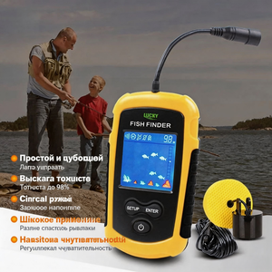 เครื่องหาปลา <span class=keywords><strong>Lucky</strong></span> FFC1108-1 Marine Side Scan <span class=keywords><strong>Sonar</strong></span> LCD พร้อมจอ LCD แสดงผล GPS ระยะ 100 เมตร พร้อมระบบแจ้งเตือน ขายดี อุปกรณ์ตกปลา - Product Image 2