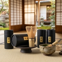 Support/Support de fouet à matcha de style japonais haut de gamme Newell, fouet en bambou, cuillère en céramique, qualité alimentaire, pour cérémonie du thé