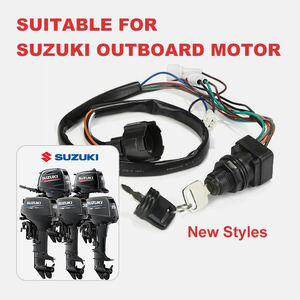Pièces neuves et d'occasion pour moteur hors-bord <span class=keywords><strong>Suzuki</strong></span>-Interrupteur à clé pour moteurs 2 temps et 4 temps Télécommande pour bateaux - Product Image 2