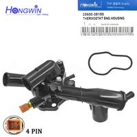 Boîtier de thermostat pour le contrôle de la température du liquide de refroidissement du moteur pour H-yundai K-ia, pièce d'origine #   25600-38150 2560038150