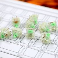 Interrupteur de clavier GATERON Baby Kangaroo 2.0 59g pré-lubrifié, tactile lourd, RGB SMD, pour jeux, mécanique, DIY, Hotswap, 5 broches, OEM