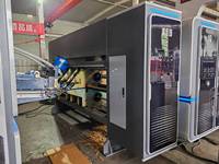 Nouvelle ligne de production entièrement automatique à économie d'énergie pour l'impression, le rainurage, la découpe et le collage de carton ondulé (900x2200mm)