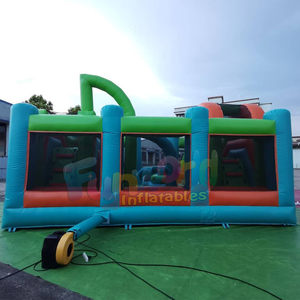 Chateau gonflable <b>inflatable</b> bouncy castle obstacle course bounce house commercial adult - Product Image 3