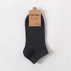 Chaussettes de sport basses pour femmes, anti-odeurs, absorbant la transpiration, style japonais mignon, couleur unie tendance, taille unique, approvisionnement ODM - Product Image 6