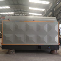 Ketel Uap Biomassa Industri DZH Horizontal Berbahan Bakar Pelet Kayu Kontrol Otomatis Generator Efisiensi Tinggi