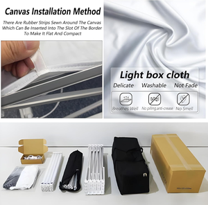 ขาตั้งป๊อปอัพแบบพกพา เหมาะสำหรับใช้เป็นฉากหลังในงานแสดงสินค้าและกิจกรรมส่งเสริมแบรนด์ - Product Image 5