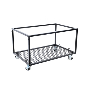 RuiMei Crate Vinyl Record Storage Display Stand Holds up to 100 LP Albums