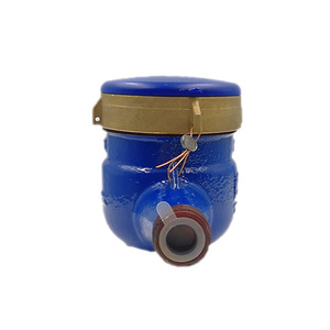 Multi-Jet Water Meter DN15 Threaded Cast Iron Copper Manual Connection For Cold Hot Water Measurement - Product Image 3