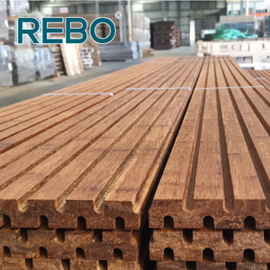 Revêtement mural en bambou, installation facile, directement de l'usine, design moderne, imperméable et ignifuge - Product Image 3