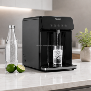 Dispenser Elettrico in Acciaio Inox per <span class=keywords><strong>Acqua</strong></span> <span class=keywords><strong>Frizzante</strong></span> Calda/Fredda con Filtro RO e Produttore di Ghiaccio Intelligente per Uso Domestico e Alberghiero - Product Image 1
