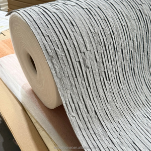 Panneau mural en pierre flexible à texture fluide, travertin, couleur et taille personnalisées, pour façade intérieure et extérieure, fourni par l'usine - Product Image 1