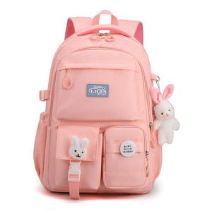 Wholesale Durable Oxford School <b>Backpack</b> for Students Breathable Waterproof Air Cushion Strap <b>Cartoon</b> Pattern Polyester Nylon - Product Image 6