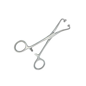 Pinza para toallas Backhaus de acero alemán de alta calidad, con mordazas de bola de 4 pulgadas y bloqueo de trinquete, manual, venta al por mayor, OEM - Product Image 6