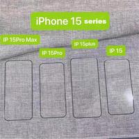 Protecteur d'écran HD pour iPhone 15 14 13 12 11 Pro Max 9H Film de protection en verre trempé pour téléphone portable Protecteur d'écran 3D