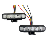 Nuevo Estroboscópico LED Intermitente de Aluminio Luz de Advertencia LED para Adaptaciones 12V/24V Cabeza de Luz Estroboscópica LED