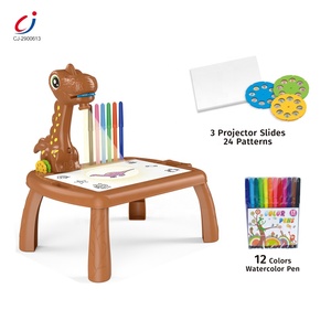 Chengji-Juguetes Educativos de dibujo de <span class=keywords><strong>dinosaurio</strong></span> <span class=keywords><strong>para</strong></span> niños, <span class=keywords><strong>proyector</strong></span> led, pintura, mesa de dibujo de arte - Product Image 2