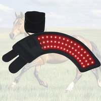 Thérapie par la lumière rouge pour animaux de compagnie équins 660nm 850nm botte LED infrarouge pour la tête de cheval pieds arrière efficace pour les chiens