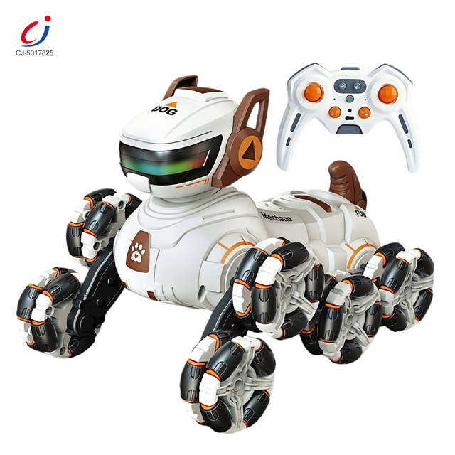 Chengji Remote Control Robot Dog Toy Intelligent Model Light Music Programming Stunt Toy Dancing Rc Smart Robot Dog Intelligent