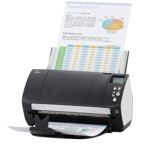 Fujitsu Fi-7180 USB 2.0 Office Scanner Duplex Sheet-Fed ADF Document Scanner