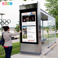Écrans d'affichage numérique pour la publicité extérieure, signalisation numérique, écran haute luminosité, moniteur LCD étanche, 43, 55, 65, 75, 86 pouces