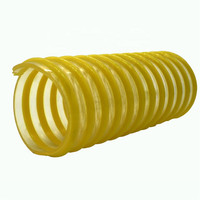 Tuyau d'aspiration d'eau en plastique PVC ondulé, moins cher, robuste, 1 2 3 4 5 6 pouces, Flexible, Anti-pression, en plastique PVC