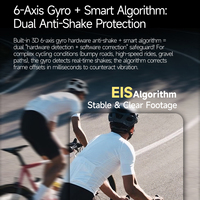 Lunettes Intelligentes de Traduction IA W640 Anti-tremblement avec Caméra 8MP, Enregistrement Vidéo, Lunettes de Soleil Sportives pour Cyclisme, Commande Vocale, Étanche