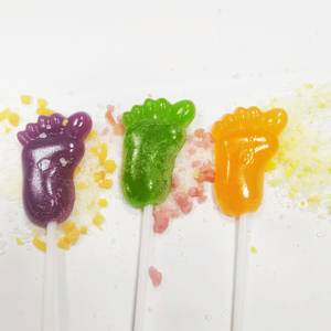 Sancks exóticos divertido nuevo dulce pie duro forma piruleta mezcla sabor a fruta saltando caramelo estallar caramelo - Product Image 1