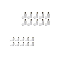 Console de jeu personnalisée fixation de carte mère pieds en plastique en forme de L PCB montage isolé avec vis pour appareil électronique