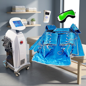 Masajeador de Piernas Multifuncional con Presión de Aire, Máquina de Presoterapia para Eliminar Grasa Abdominal, Uso Doméstico - Product Image 1