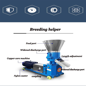 Équipement professionnel de fabrication de granulés d'aliments pour animaux 3 kW, réglable de 2 à 6 mm, pour ferme, ranch, aliments pour poissons, haute productivité, état neuf - Product Image 6