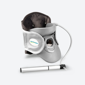 Dispositivo de tracción cervical Haobang, soporte inflable para el cuello para uso doméstico, protección y estiramiento. - Product Image 1