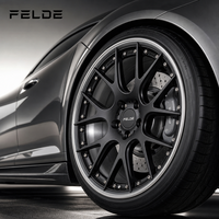 Jantes de voiture en alliage forgé sur mesure 2 pièces 5x120 5x112 18 19 20 22 pouces pour Model S Y M3 M4 G80 G82 en alliage d'aluminium de 35 mm