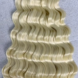 Cabello trenzado africano 22 pulgadas cabello trenzado de onda profunda sintética extensiones rizadas africanas - Product Image 3