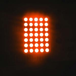 Colore ambra 2 pollici 5x7 punto matrice Display modulo <span class=keywords><strong>Led</strong></span> - Product Image 5