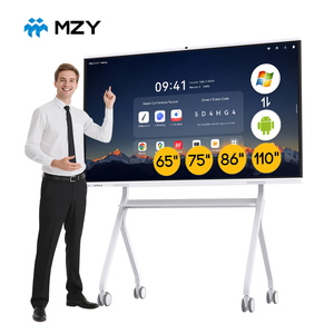 Venta al por mayor 65 75 86 98 pulgadas tablero de aula inteligente todo en un panel de visualización tablero inteligente blanco digital interactivo - Product Image 1