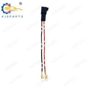 Auto Power 2Pin Adapter Kompletter Kabelbaum Auto lautsprecher kabel Batterie Stroma schluss - Product Image 2