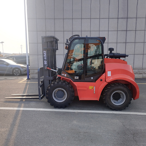 2025 địa hình gồ ghề Xe nâng hàng 3.5 tấn 4WD nâng Công suất H35 nhiệm vụ nặng nề trục 4x4 DIESEL tất cả các địa hình xe nâng hàng - Product Image 2