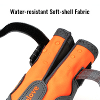 Chaussures pour chien imperméables et respirantes en cuir, antidérapantes, réfléchissantes, de haute qualité, durables, pour la randonnée, la neige et la pluie, vente en gros