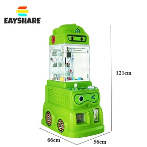 Rotational Molding <b>Fire</b> <b>Truck</b> Coin-operated Catch Grab Plush Doll <b>Toys</b> Crane Mini Claw Machine With Bill Acceptor - Product Image 6