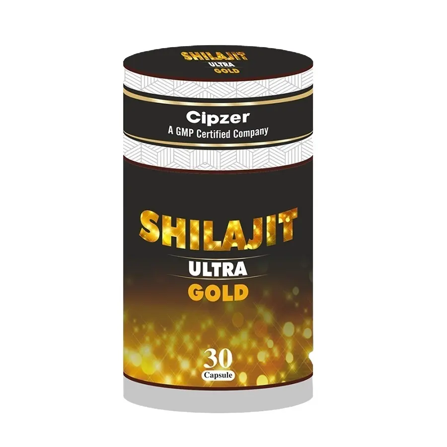 Cipzer Shilajit Ultra Gold Capsules Helps In Improving General Health And Helps To Increase Strength Available At Wholes