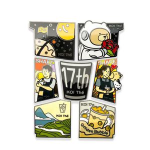 Quality Custom Puzzle Lapel <b>Pins</b> for Kindergartens Children's Day Free Design Eco Friendly <b>Badges</b> - Product Image 3