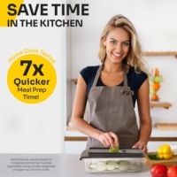Nouveauté : Hachoir à légumes multifonctionnel 16 en 1, sans BPA, outils de cuisine, coupe-oignons, trancheuse à pommes de terre, fruits et légumes