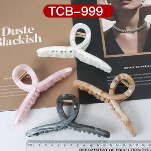 Pinza <span class=keywords><strong>de</strong></span> Pelo <span class=keywords><strong>de</strong></span> Lujo para Mujer, Clip para el Cabello Trasero <span class=keywords><strong>de</strong></span> la Cabeza, Pinza <span class=keywords><strong>de</strong></span> Garra <span class=keywords><strong>de</strong></span> 13CM, Accesorio Sencillo y Elegante para Fijar Moños y Colas <span class=keywords><strong>de</strong></span> <span class=keywords><strong>Caballo</strong></span>, Ideal para Fiestas - Product Image 2